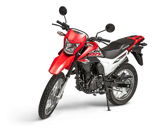 Honda Xr 190 0km 2025 Enduro Cross Rojo Negro Xr190