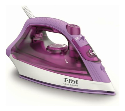 Plancha De Vapor T-fal Easy Steam Lila Suela Xl True Ceramic