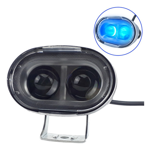 Farol Lente Blue Spot Empilhadeira 20w Led Azul Segurança