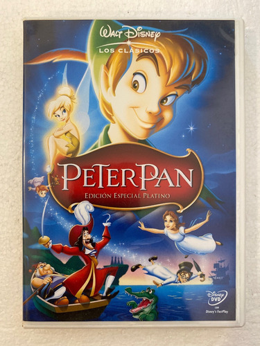 Dvd Peter Pan Walt Disney Los Clasicos Edicion De Coleccion (Usado)