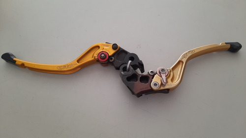 Palanca Freno O Clutch Crg Oro Yamaha R6 R1 Larg Motomaniaco