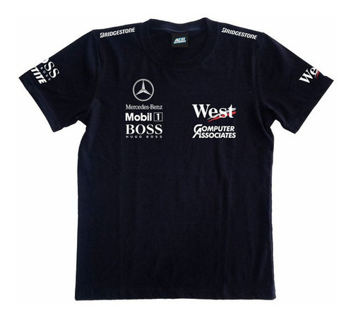 Remera F1 Vintage - Mclaren Mercedes Hakkinen  - 5xl