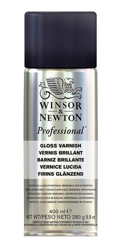 Barniz Brillante Spray Winsor & Newton Professional 450 Ml