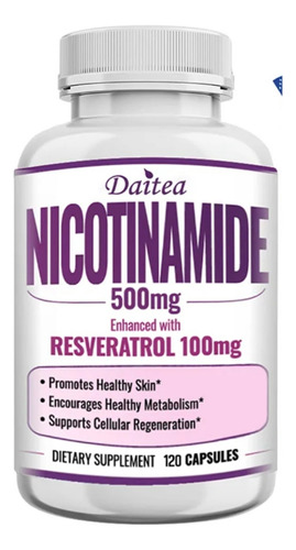 Nicotinamida Con Resveratrol 120 Sofgles
