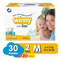 Comprar Pañales Desechables Winny Talla M