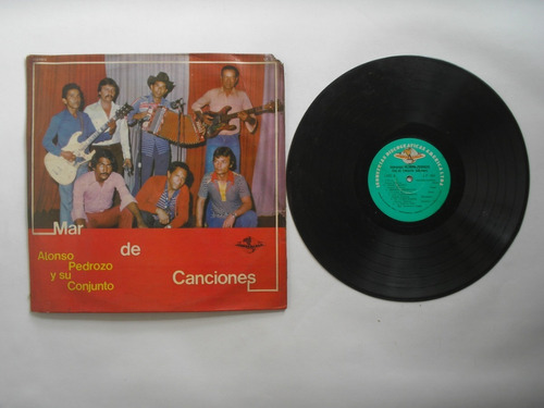 Lp Vinilo Alonzo Pedrozo Mar De Canciones Colombia 1980 