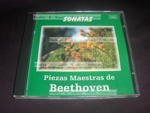 Beethoven Piezas Maestras Sonatas Cd Mex Music Sphere