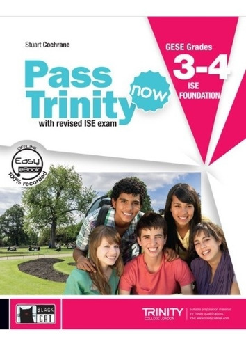 Pass Trinity Now Grades 3-4 - Student's Book, de Cochrane, Stuart. Editorial Vicens Vives/Black Cat, tapa blanda en inglés americano