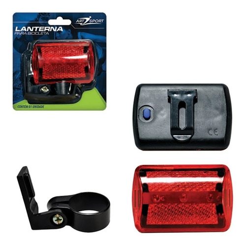 Kit Segurança Bike  Farol 5 Led  House Tools Farol Traseiro