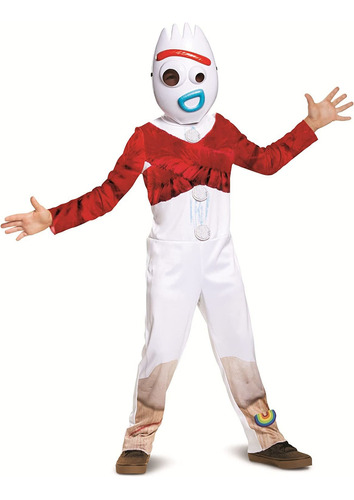 Disguise Disney Pixar - Disfraz De Forky Toy Story 4, Blanco