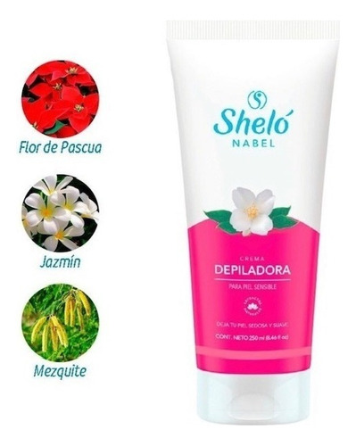 Crema Depiladora Corporal Sheló Nabel