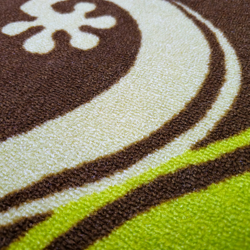 Carpeta Alfombra Boucle Surf 170 X 57 Cm Mod.1 Soul Color Marrón