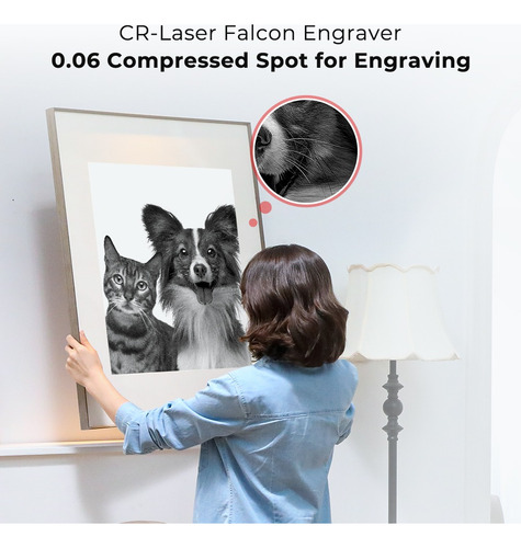 Creality Falcon 10w Cortadora Y Grabadora Láser