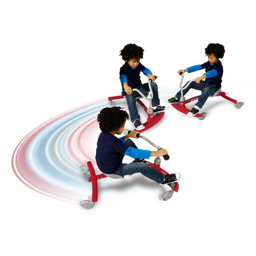 Carro Carrito Radio Flyer Ziggle Ride On 360 Grados Niño Vbf