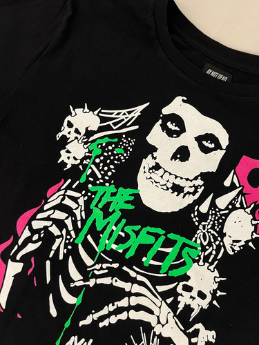 Remera Ay Not Dead The Misfits Rock (Usado)