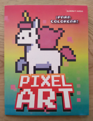 Pixel Art / Paquete Con 4 Libros Para Colorear Pixeles