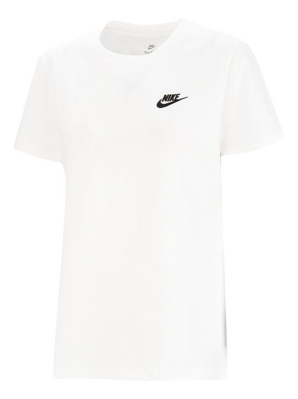 Remera Nike Sportswear Club Blanco Envío
