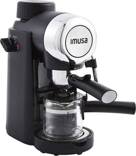 Imusa Usa 4 Cup Epic Electric Espresso/cappuccino Maker Color Negro