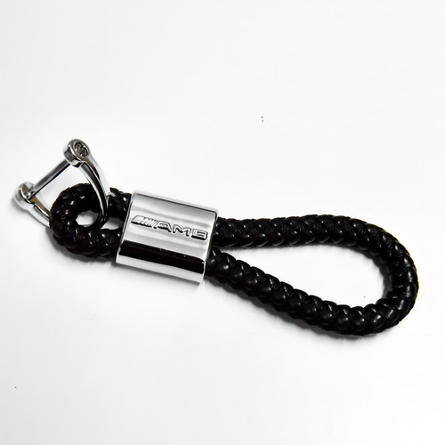 Chaveiro Amg Mercedes Couro Acessório C180 Cla C63 Gle Gla