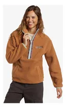 Comprar Polerón Billabong Mujer Horizon Half Zip Marrón