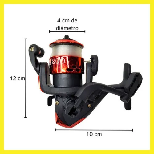 Reel De Pesca Frontal Ht-200 Oryx Ideal Para Pescar Pejerrey