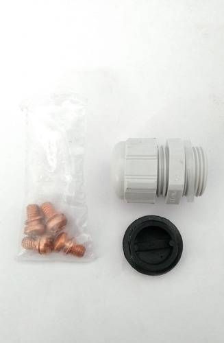 Cx Botoeira Aluminio 4 Furos 22mm P4/0422c Ace Schmersal Cor Cinza N/a