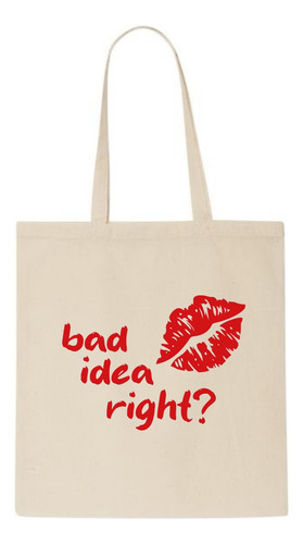 Tote Bag Olivia Rodrigo Bad Idea Vinil 