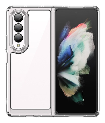 Para Funda Acrílica+tpu Colorida Para Samsung Galaxy Z