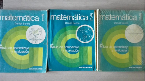 Matemática Sarico. Guía De Aprendizaje Y Evaluación 1, 2, 3