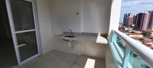 Imagem 6 de 14 de Amj155 Apartamento 2 Dormitórios- Sacada Gourmet- Forte