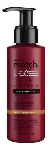 Gloss Tonalizante Match Cabelos Castanhos 100ml Val: (03/22)