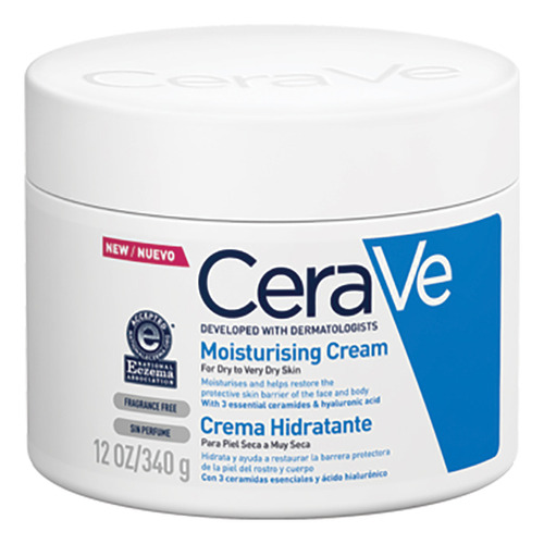 Cerave Crema Hidratante340 Gr Piel Seca