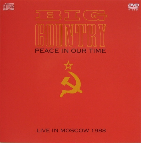 Dvd Original Big Country Peace In Our Time Live In Moscow