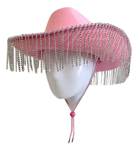 (pk) Sombrero De Vaquero Occidental Para Mujer Y Niña, Acces