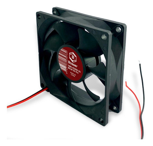 Imagen 2 de 8 de Turbina Cooler Fan Bosser Dc 24v 3,5 Pulgadas 92x25 Mm Buje