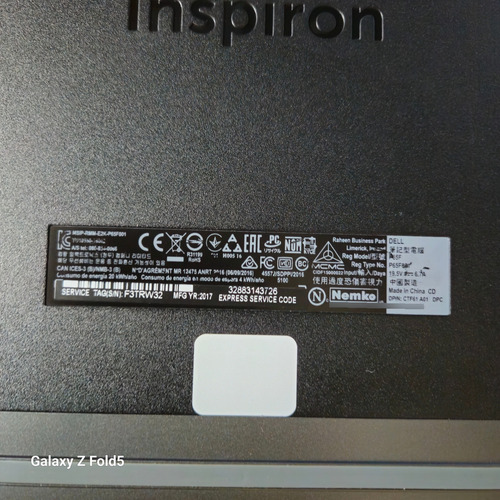 Laptop Dell Inspiron 15 7000 Gaming (Usado)
