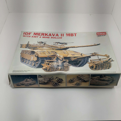 Kit Academy Tanque Idf Merkava Ii Mbt With Kmt 4 1/35 - 1359 (Usado)