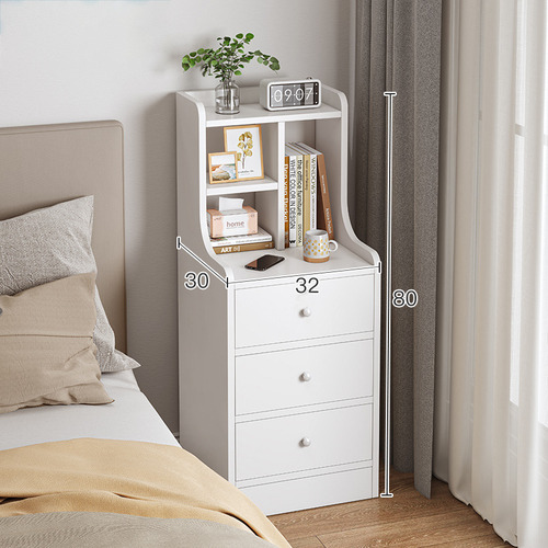 Con 3 Cajónes Buro De Madera Modernos Minimalista Recamara