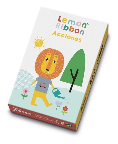 Juegos Educativos Cartas Naipe Fournier Lemon Ribbon 