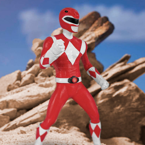 Boneco Power Ranger Vermelho 40 Cm Action Figure Gigante