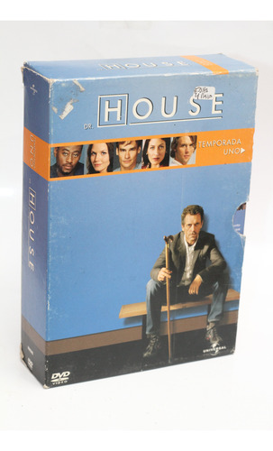 Dvd Box Dr. House Temporada Uno 1 Falta Disco 4 (Usado)