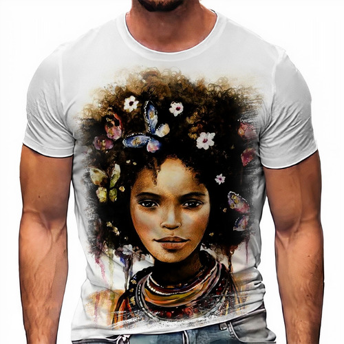 Camiseta Cabelo Afro 30 A