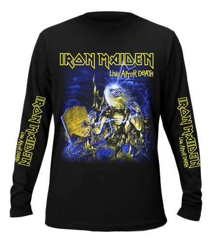 Playera, Iron Maiden, Rock, Metal C4