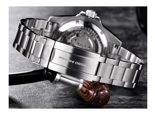 Relógio Auto Pagani Design Diver 100m Movimento Seiko Pd1639