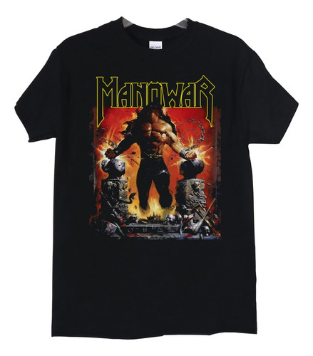 Polera Manowar Poster Warrior Metal Abominatron