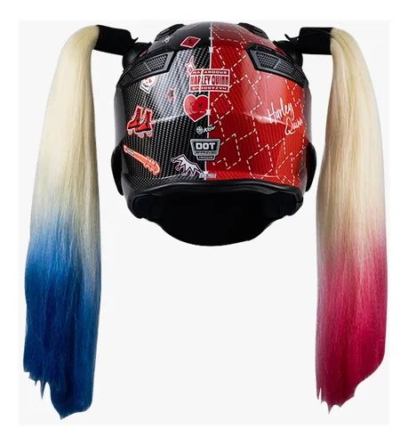 Casco moto harley quinn sale