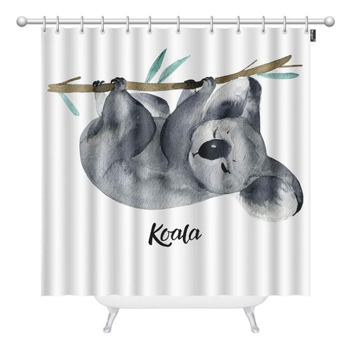 Cortinas De Ducha Mugod Koala Con Diseño De Animales Austral