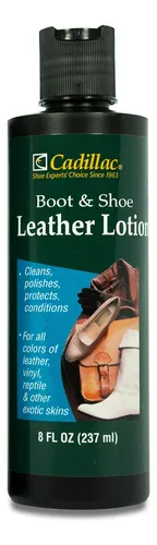 comprar Loción De Cuero Para Botas Y Zapatos Cadillac, 240 Ml, Limpi