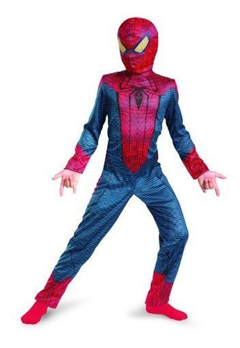 The Amazing Spider-man Traje Clásico De La Película, Rojo - 