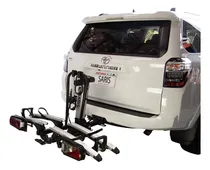 Comprar Saris Door County - Soporte De Enganche Motorizado Para 2 Bicicletas Para Una Fácil Carga, Inclinación Integrada Y Luces Traseras Eléctricas